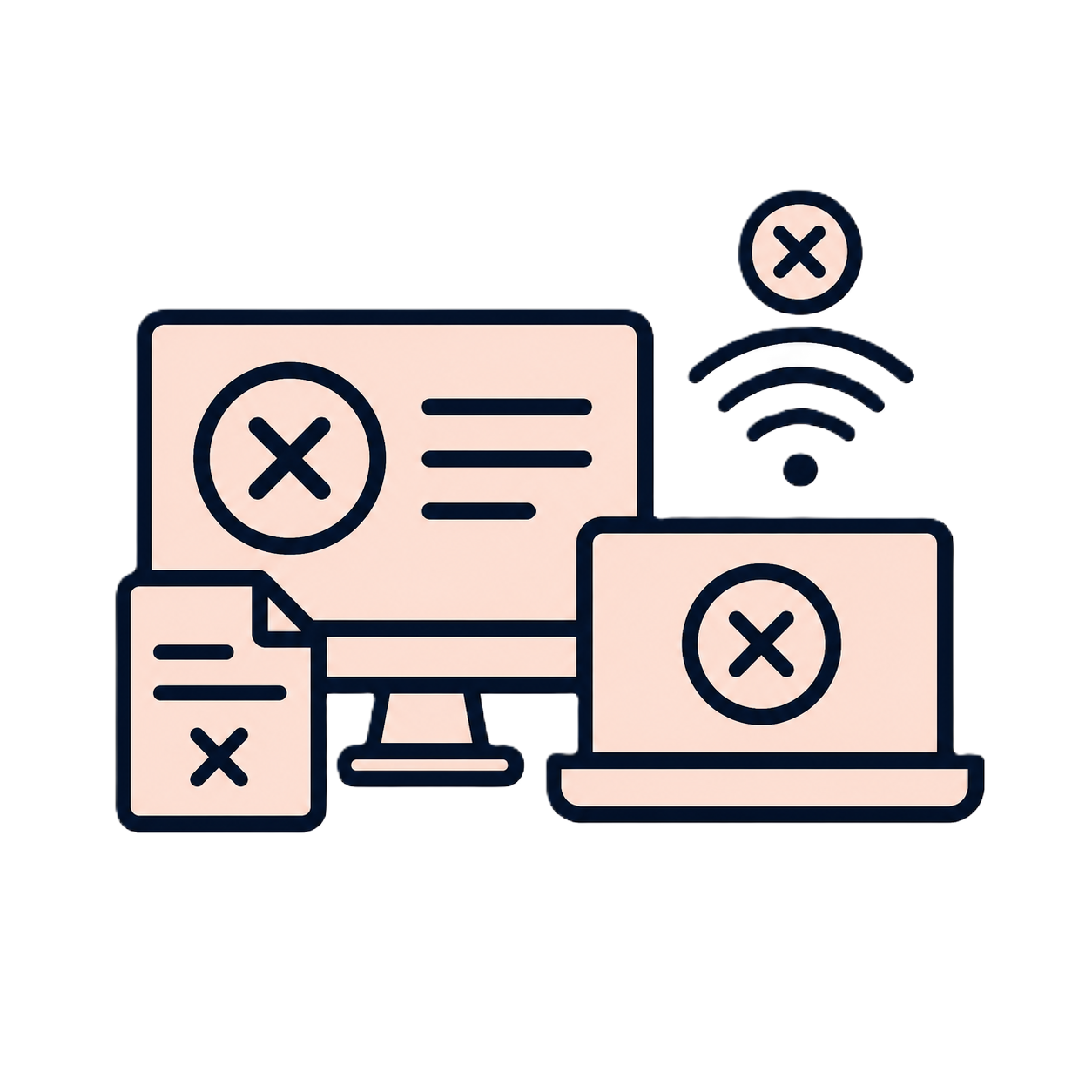 Client portals outage icon